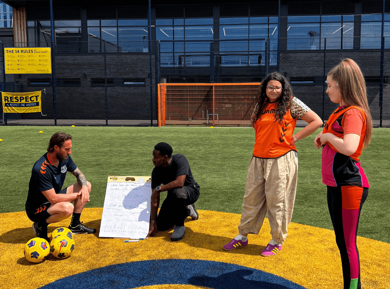 Everton in the Community and SCU unveil new curriculum to support child rights