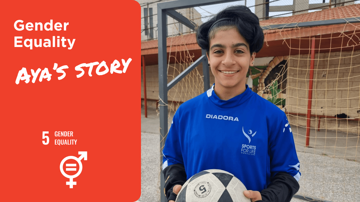 Story of Hope: Aya plays football